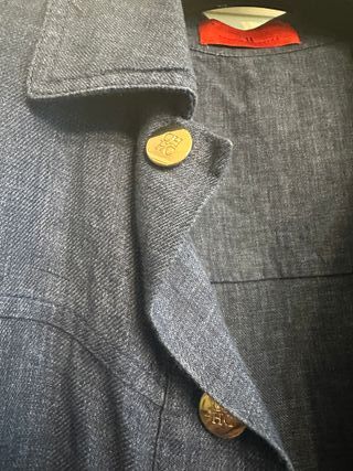 Chaqueta de tela vaquera Carolina herrera