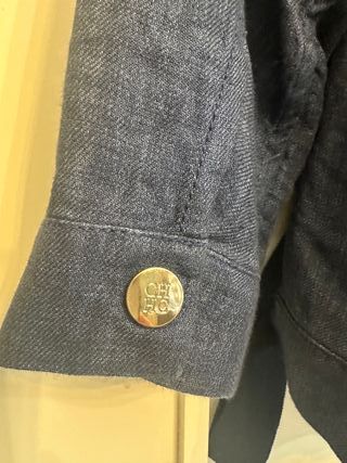 Chaqueta de tela vaquera Carolina herrera