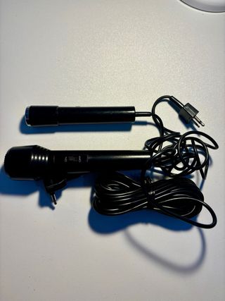 Micrófonos Minolta para Super 8 con funda Vintage