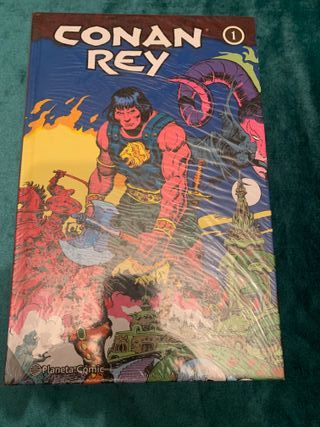 COMICS; «CONAN REY» INTEGRAL TOMOS 1-2-3-4 NUEVOS