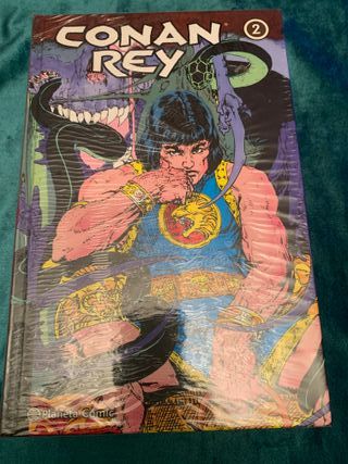 COMICS; «CONAN REY» INTEGRAL TOMOS 1-2-3-4 NUEVOS