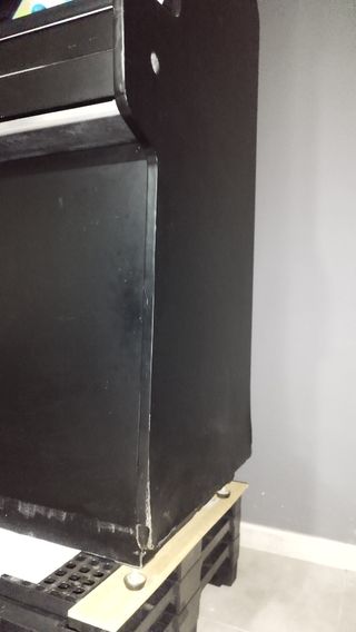 Maquina Arcade restaurada con pandora