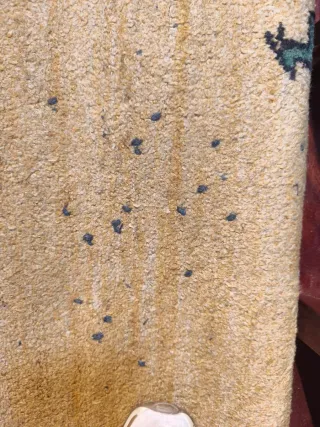 Alfombra lana hecha a mano