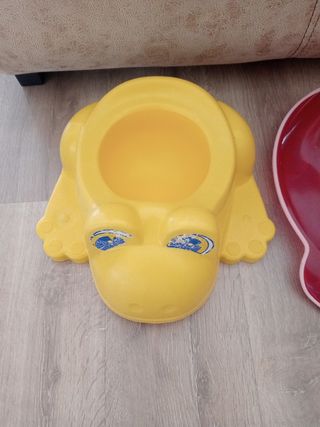 Orinal y adaptador wc