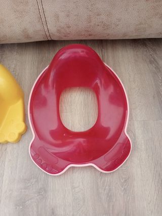 Orinal y adaptador wc