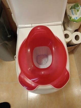 Orinal y adaptador wc