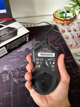 Raton gaming MSI con cable