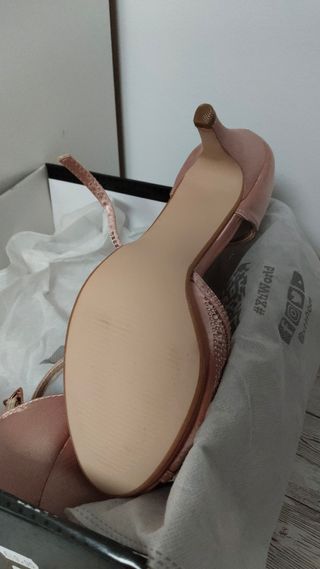 Zapato Vestir Rosa Nube T38