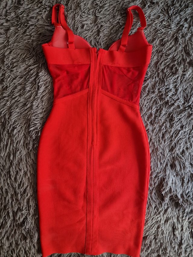 Vestido bandage rojo