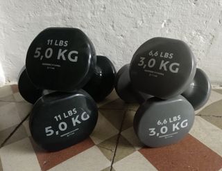 Juego pesas 5kg y 3kg