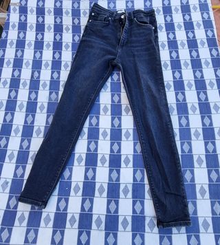 Vaquero Zara largo mujer talla 38