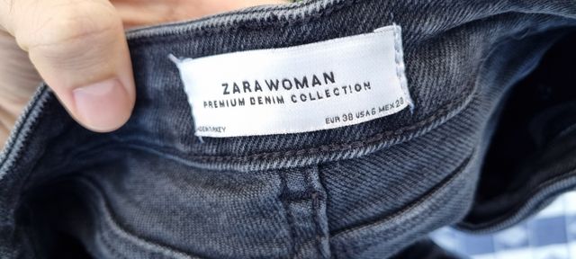 Vaquero Zara largo mujer talla 38