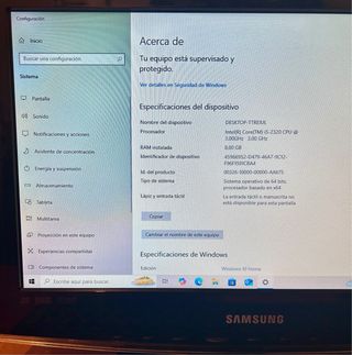 Ordenador Packard Bell intel Core i5