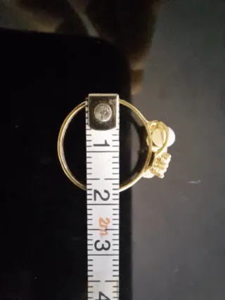 Conjunto pendientes y anillo