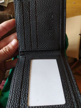 Cartera polipiel hombre