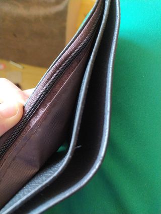 Cartera polipiel hombre