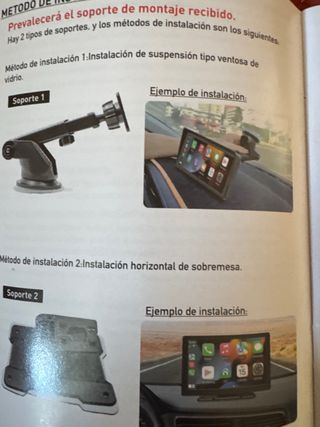 Pantalla de coche de salpicadero