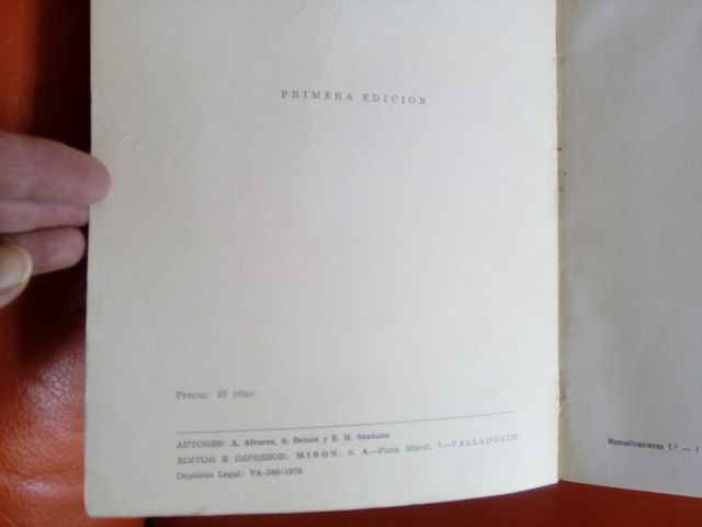 Manualizaciones Álvarez 1,vintage