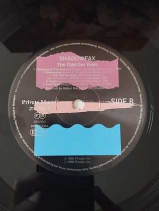 VINILO SHADOWFAX - THE ODD GET EVEN