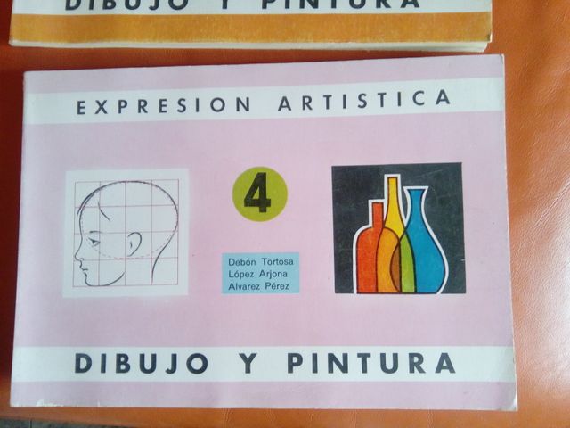 Dos libros de plástica vintage,de Álvarez