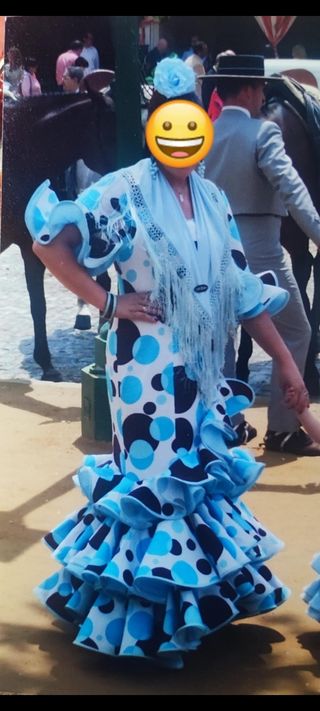 Traje de flamenca 
