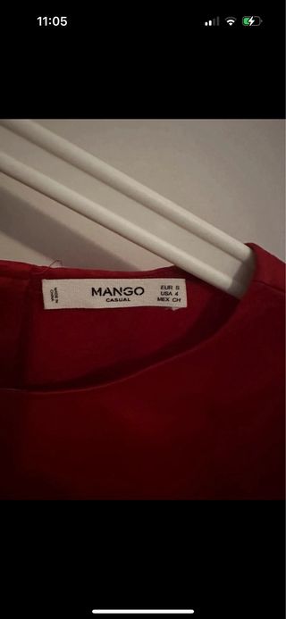 Blusa mangas flamenca
