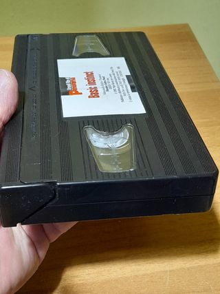 VIDEOCASSETTA VHS FILM BASIC ISTINCT