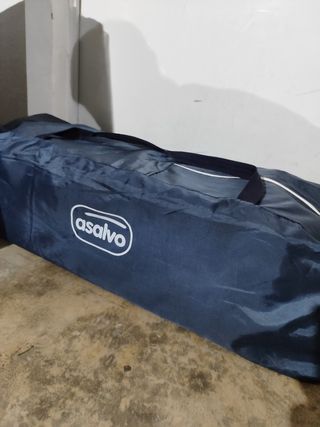 Cuna de viaje y colchón Asalvo