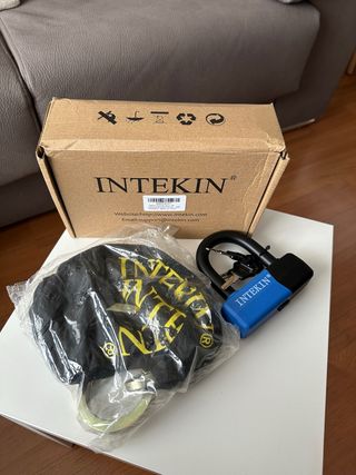 Candado de cadena para moto a estrenar