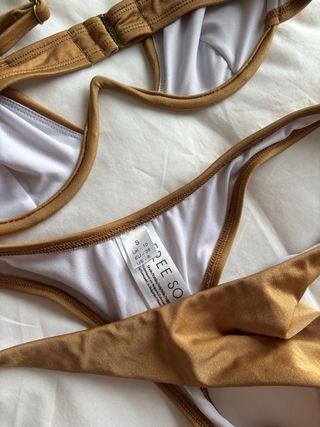 Bikini dorado Free Society Talla M