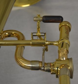 Trombón Sib/Fa Schagerl Casero en muy buen estado