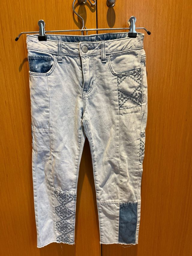 Vaqueros niña talla 8