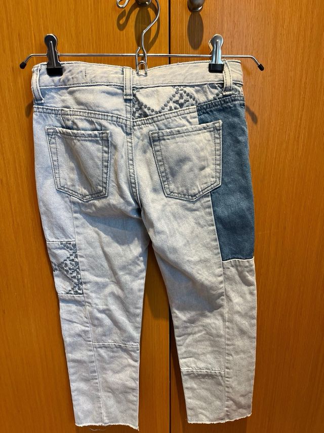 Vaqueros niña talla 8