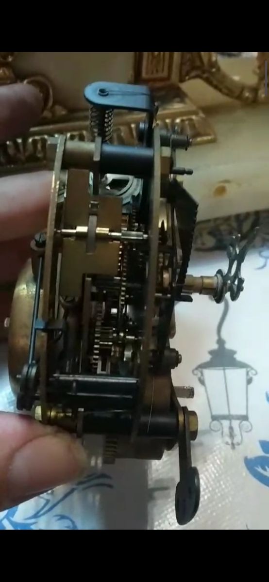 Reloj sobremesa mármol