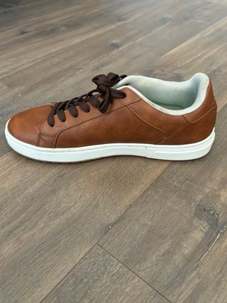 Zapatillas Levis Casual T 42 Marrón Piel impecable