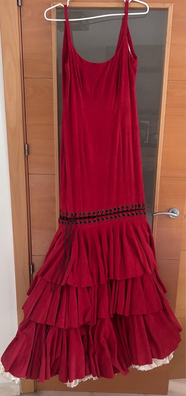 Traje de flamenca de “Javier Mojarro”