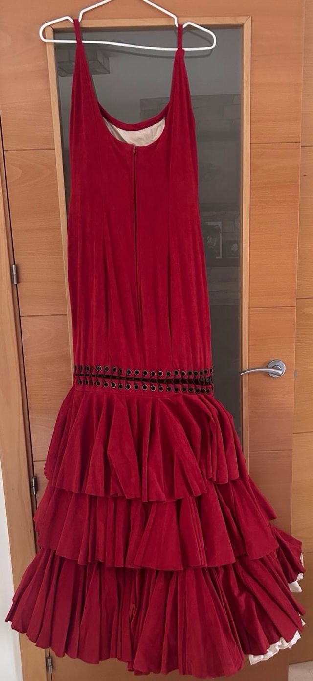Traje de flamenca de “Javier Mojarro”