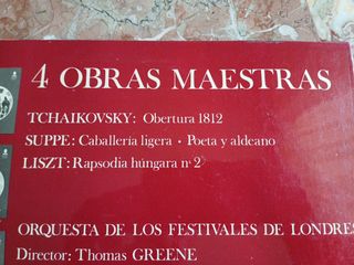 Disco vinilo 4 OBRAS MAESTRAS de 1974