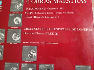 Disco vinilo 4 OBRAS MAESTRAS de 1974