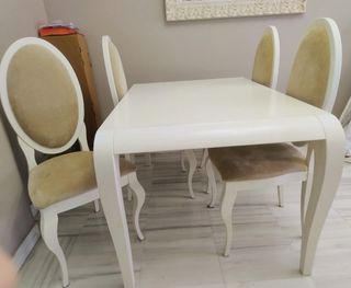 Conjunto Mesa comedor y 6 sillas