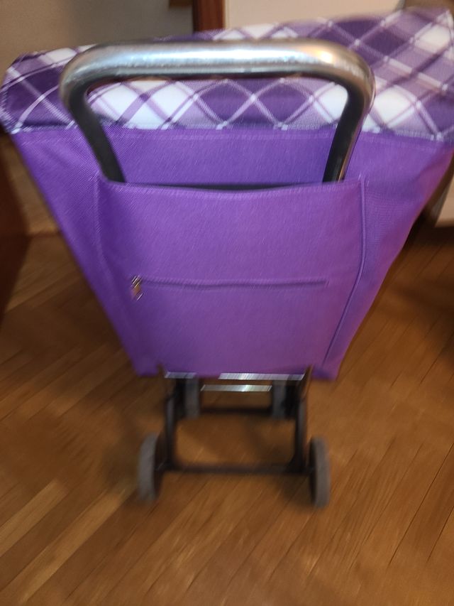 Carro compra plegable