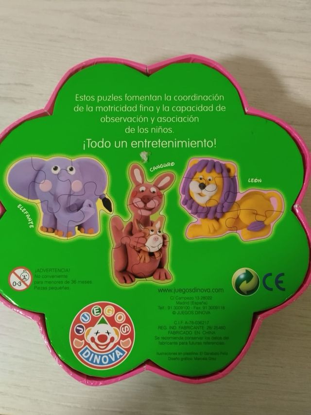 Puzzles para bebés 2 cajitas