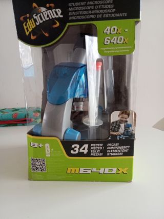 Microscopio para niños
