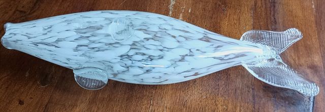 Vetro di Murano pesce anni 1960/69
