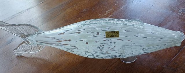 Vetro di Murano pesce anni 1960/69