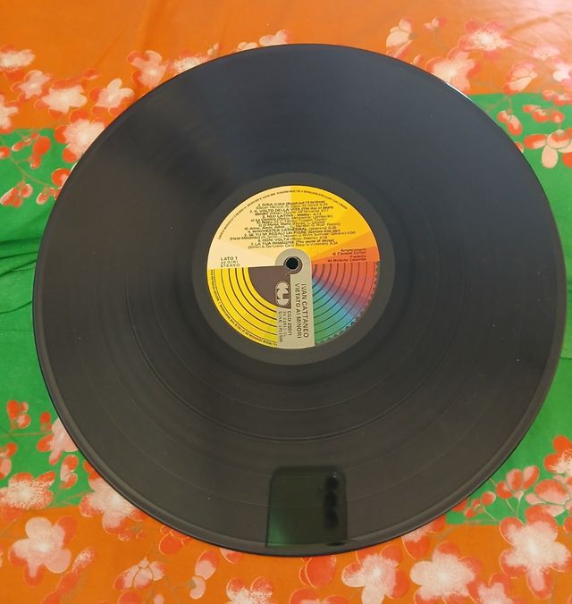 Vinile 33 giri Ivan Cattaneo