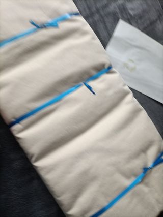 Juego de 2 sabanas de algodón crudo