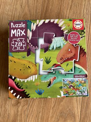 Puzzle MAX 28 piezas Dinosaurios 