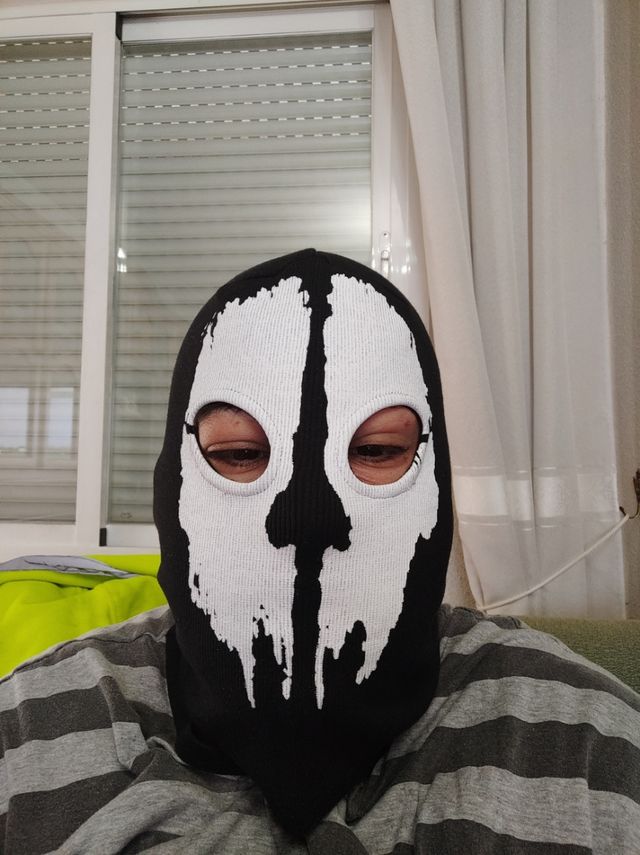 Pasamontañas mascara de COD Ghosts