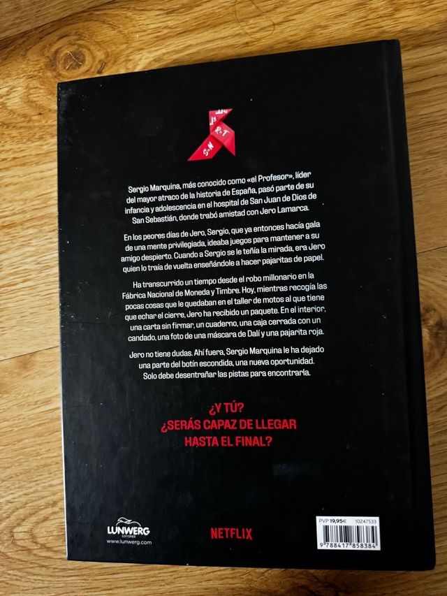 La casa de papel. Escape book